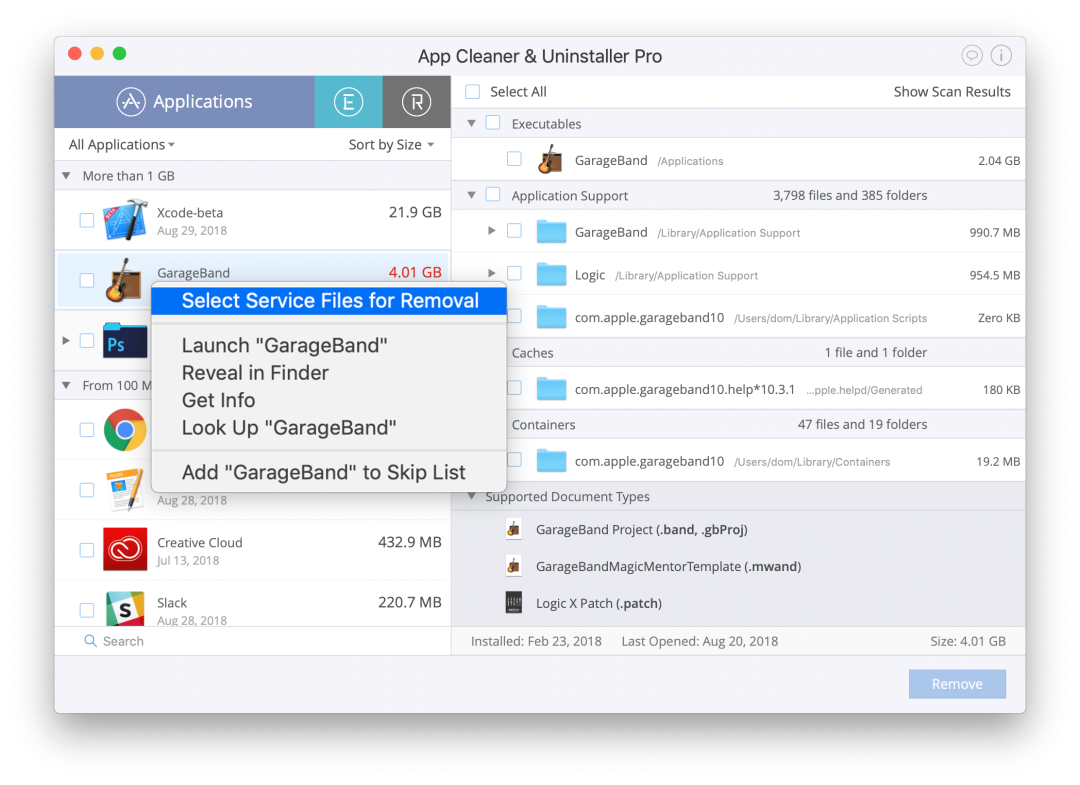 App Cleaner & Uninstaller for mac-2